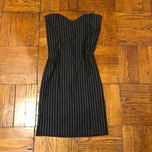 Pinstripe dress